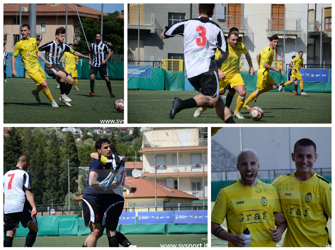 Calcio, Eccellenza: riviviamo il 3-2 tra Alassio FC e Albenga nelle foto ...