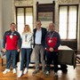 Savona, il Comune premia i medagliati del pickleball Rodino, Piccinaglia e Siriani
