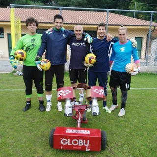 Calcio, la tecnologia al servizio dei numeri uno: a Ceriale arriva la "sparapalloni" (FOTO e VIDEO)