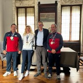 Savona, il Comune premia i medagliati del pickleball Rodino, Piccinaglia e Siriani