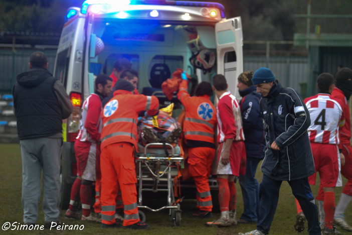 Andora - Don Bosco Vallecrosia: ecco le foto della sospensione dell'incontro