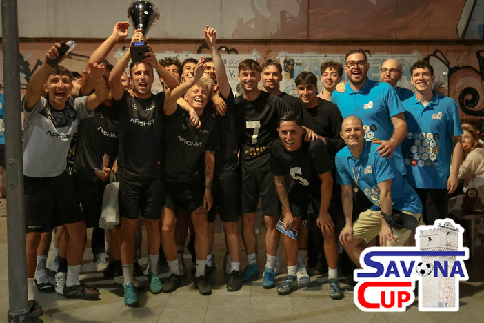 Calcio, Tornei Estivi. Team Archivi trionfa alla Savona Cup! Sconfitta in finale Taverna dei Peccatori & Harena Blanca Calcio, Tornei Estivi. Team Archivi trionfa alla Savona Cup! Sconfitta in finale Taverna dei Peccatori & Harena Blanca