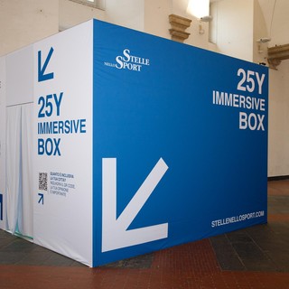 25Y Immersive box alla Festa dello Sport dal 24 al 26 maggio