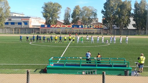 Calcio. Serie D, il Vado ingrana la quinta: Imperia ko 3-1, primi gol in rossoblu per Ciccone e Barwuah