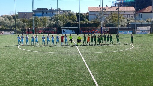 Calcio. Promozione, pari e patta tra Albissole e Bragno: al "Faraggiana" finisce 2-2 Calcio. Promozione, pari e patta tra Albissole e Bragno: al "Faraggiana" finisce 2-2