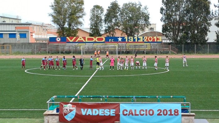 Calcio. Vadese ko anche con il Quiliano & Valleggia, gli azzurrogranata retrocedono in Seconda Categoria Calcio. Vadese ko anche con il Quiliano & Valleggia, gli azzurrogranata retrocedono in Seconda Categoria