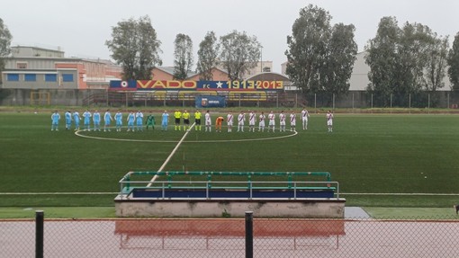 Calcio. Serie D: nella bufera del "Chittolina" spunta l'incornata di Ferrieri! Terza vittoria di fila per il Vado, Sanremese ko 1-0