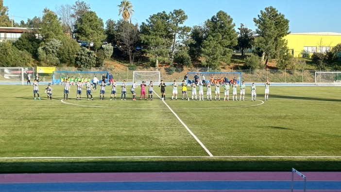 Calcio. Savona, è tris allo Speranza e primo mini allungo in vetta: gli striscioni vincono 3-2 nel segno di Rignanese e Fancellu Calcio. Savona, è tris allo Speranza e primo mini allungo in vetta: gli striscioni vincono 3-2 nel segno di Rignanese e Fancellu