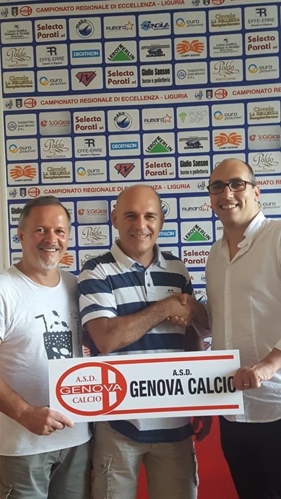Eccellenza, Genova Calcio: Matteo Viscardi è il nuovo allenatore della leva 2006