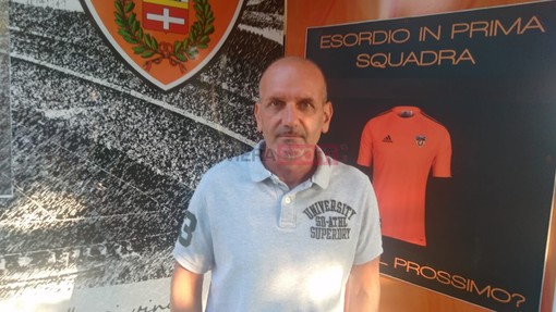Andrea Caverzan, allenatore dell'Ospedaletti Andrea Caverzan, allenatore dell'Ospedaletti