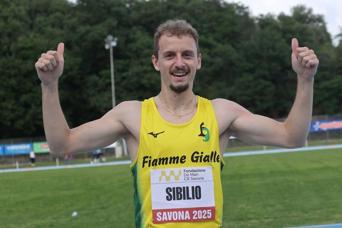 Alessandro Sibilio esultante subito dopo il record del meeting lo scorso anno a Savona (Giancarlo Colombo/Meeting di Savona) Alessandro Sibilio esultante subito dopo il record del meeting lo scorso anno a Savona (Giancarlo Colombo/Meeting di Savona)