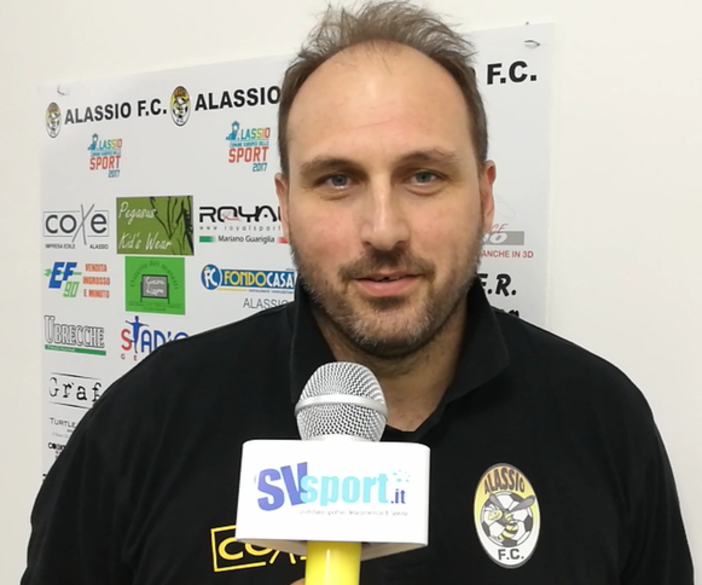 Amedeo Di Latte, allenatore dell'Alassio FC