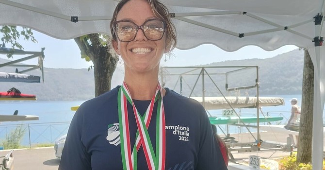 Canottieri Sabazia | Ariela Peira vince il titolo tricolore Master