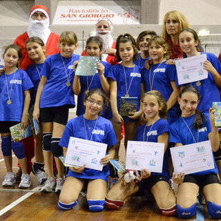 Positiva trasferta del gruppo Minivolley del Celle Varazze alla Puffolimpiadi di Alassio