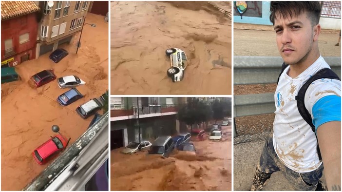 Dramma a Valencia, il racconto dell'ex calciatore del Pietra Santiago Ayalas: "Esperienza devastante, ma fortunatamente stiamo bene"