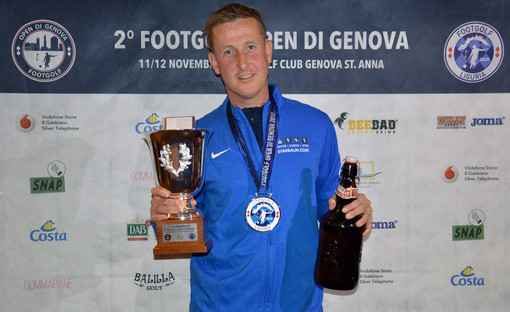 Il vincitore del trofeo genovese Björn Bulk