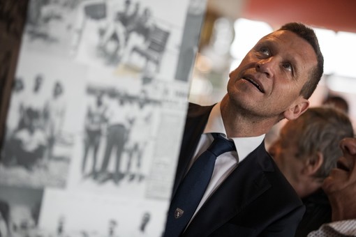 A Vado, grande partecipazione per l’inaugurazione della mostra su Valerio Bacigalupo e il Grande Torino