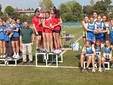 Il podio della Combinata Ragazze
