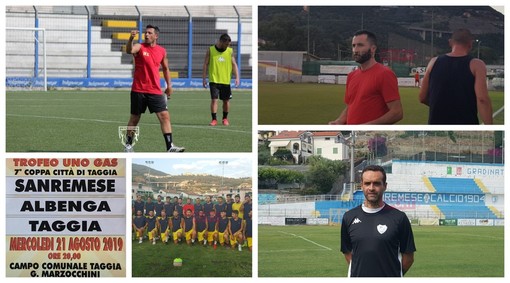 Calcio. Sanremese-Albenga-Taggia vale il 'Trofeo Unogas': test importante per le squadre di Ascoli, Solari e Siciliano