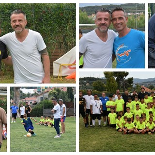 Calcio giovanile. A Cervo continua lo spettacolo dei Mini Camp: dopo Mirko Conte e Stefano Sorrentino protagonisti Flachi, Riganò e Piccareta (FOTO)