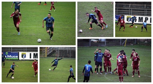 Calcio, Coppa Italia Eccellenza. Costantini e Moscatelli lanciano una convincente Imperia: Ventimiglia battuto (FOTO e VIDEO)
