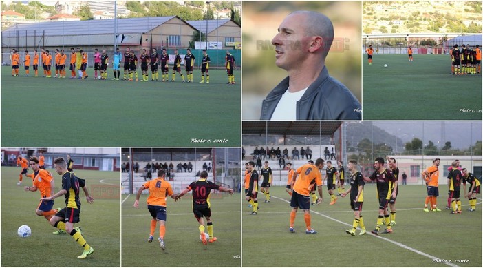 Calcio, Prima Categoria. Bordighera Sant'Ampelio e Altarese dividono la posta (FOTO e VIDEO)