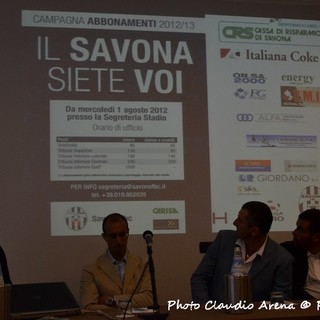 "Il Savona siete voi": parte la campagna abbonamenti dei biancoblu