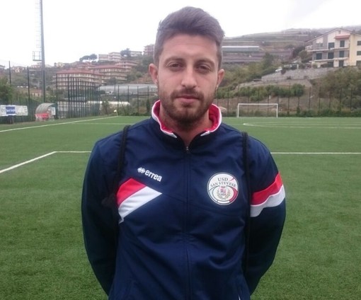 Nella foto Diego Rossi, centrocampista con il fiuto per il gol della Sanstevese