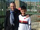 Umberto Decesari con il giovane Federico Ardissone