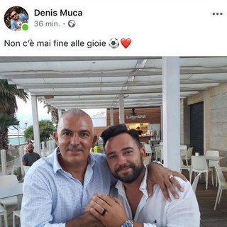 Calcio. Imperia, svolta vicina: l'indizio è la foto postata da Denis Muca con mister Buttu