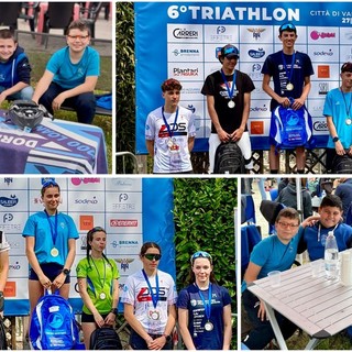 Triathlon, Doria Nuoto Loano presente a Varedo per la seconda tappa del Circuito nord ovest
