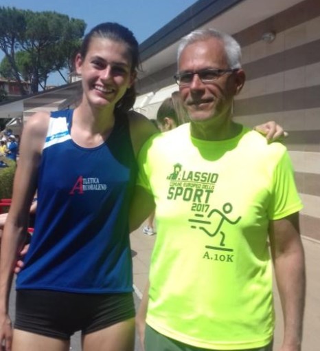 Campionati Juniores: l'Atletica Arcobaleno festeggia il sesto posto di Arianna Pisano nella 10 km marcia