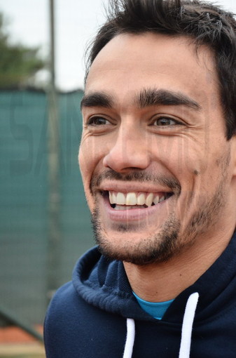 Tennis: anche l'armese Fabio Fognini sulle tribune di Flushing Meadows per festeggiare Flavia Pennetta Tennis: anche l'armese Fabio Fognini sulle tribune di Flushing Meadows per festeggiare Flavia Pennetta