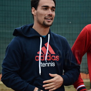 Tennis: lieve stato febbrile, annullato l'allenamento di Fabio Fognini questa mattina al Ct Sanremo