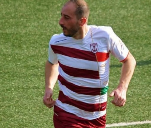 Fabio Labricciosa, attaccante del Riva Ligure