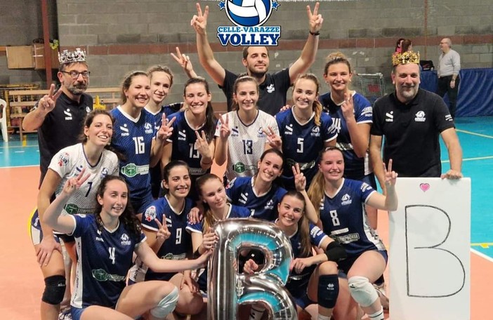 Il Celle Varazze Volley aggiorna la sua storia: la Serie C femminile vola in B2