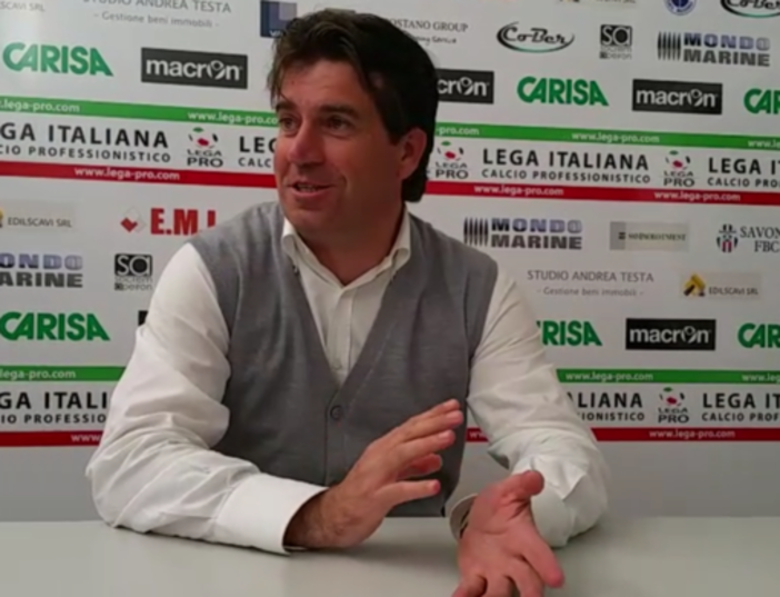 Giancarlo Riolfo, ex allenatore di Savona e Sanremese, attuale mister del Carpi