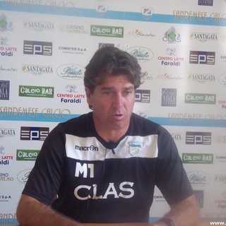 Nella foto Riolfo, allenatore della Sanremese