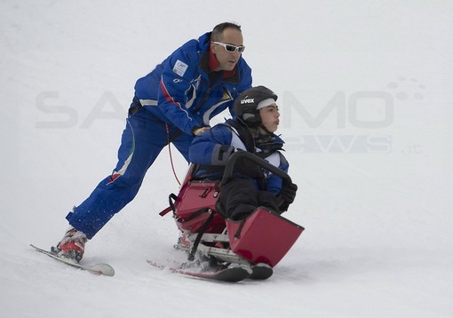 Polisportiva IntegrAbili: una giornata sulla neve a Limone Piemonte per la gara di sci organizzata da SportAbili