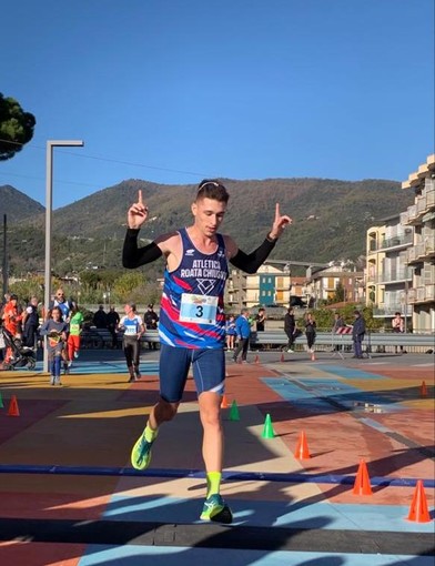 Mattia Galliano, vincitore dello scorso anno e primatista della gara Mattia Galliano, vincitore dello scorso anno e primatista della gara