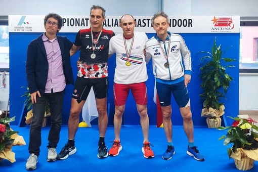 Atletica | Il finalese Federico Giotti brilla agli Indoor Master di Ancona: è campione italiano di pentathlon M45