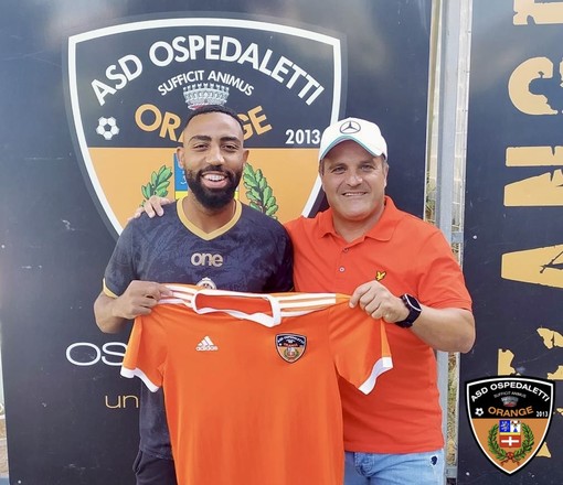 Iliasse El Kamli con mister Fabio Luccisano