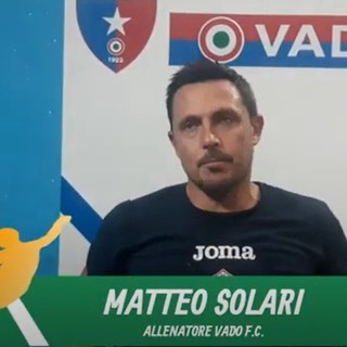 Calcio, Vado. Solari si gode prestazione e passaggio del turno: "Importante vincere contro una squadra forte, ma dobbiamo migliorare sotto molti aspett" (VIDEO)