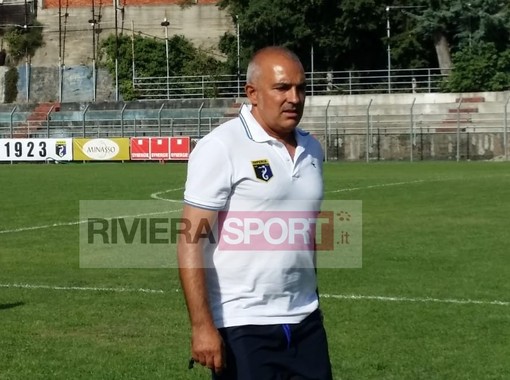 Pietro Buttu, buona la prima sulla panchina dell'Imperia