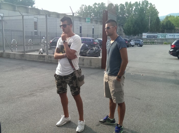 facce tirate per Simone Aresti e Francesco Virdis al raduno del "Sanna"