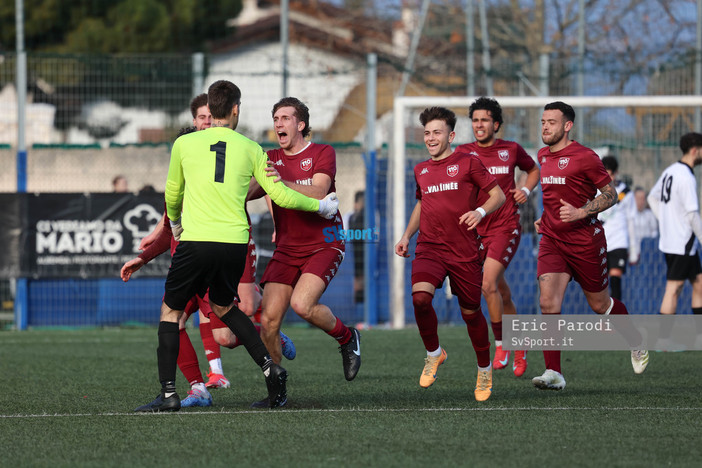 Calcio, Prima Categoria. La fortuna non sorride all'Albingaunia ma i legni si, il Ventimiglia espugna il Riva grazie ad Addiego