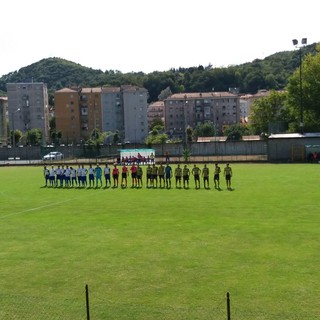 Calcio, Promozione: il big match è gialloblu, i giovani Moretti e Bovio regalano i tre punti alla Cairese. All'Alassio non basta Battaglia Calcio, Promozione: il big match è gialloblu, i giovani Moretti e Bovio regalano i tre punti alla Cairese. All'Alassio non basta Battaglia