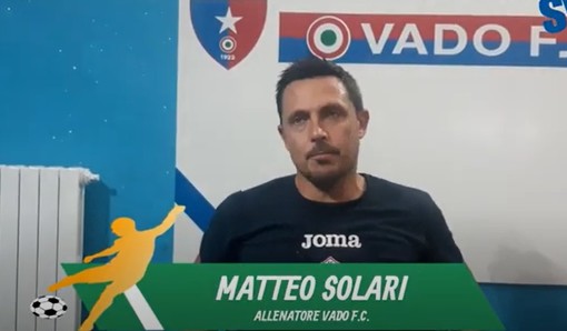 Calcio, Vado. Solari si gode prestazione e passaggio del turno: "Importante vincere contro una squadra forte, ma dobbiamo migliorare sotto molti aspett" (VIDEO) Calcio, Vado. Solari si gode prestazione e passaggio del turno: "Importante vincere contro una squadra forte, ma dobbiamo migliorare sotto molti aspett" (VIDEO)