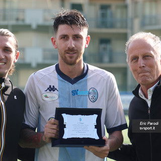 Calcio, Pietra Ligure. Filippo Pili cento volte biancoceleste: "Simbolo e anima della nostra società"