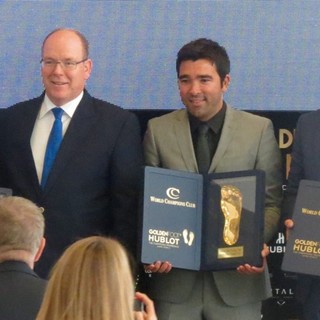 Monte Carlo: Gianluigi Buffon si aggiudica il Golden Foot 2016 Monte Carlo: Gianluigi Buffon si aggiudica il Golden Foot 2016